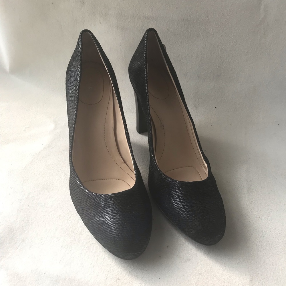 COPY - Calvin Klein animal print black pumps